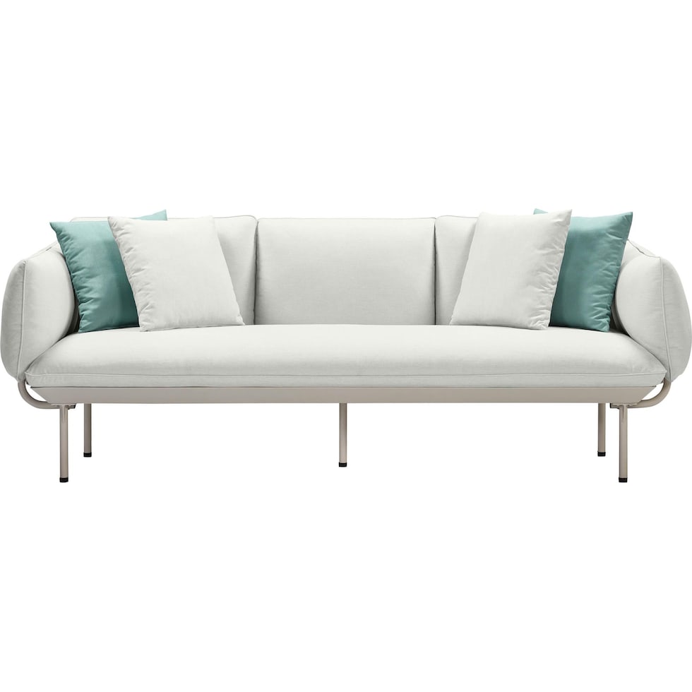 falmouth gray outdoor sofa   