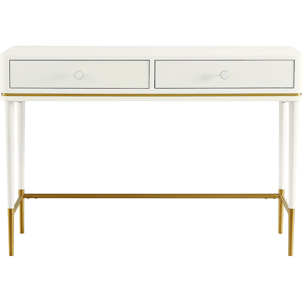 farley white desk   