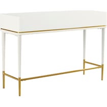 farley white desk   
