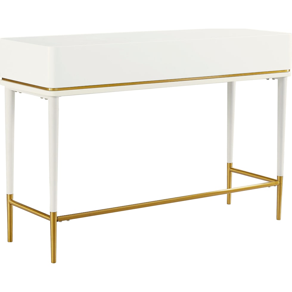 farley white desk   