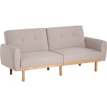 fauna white futon   