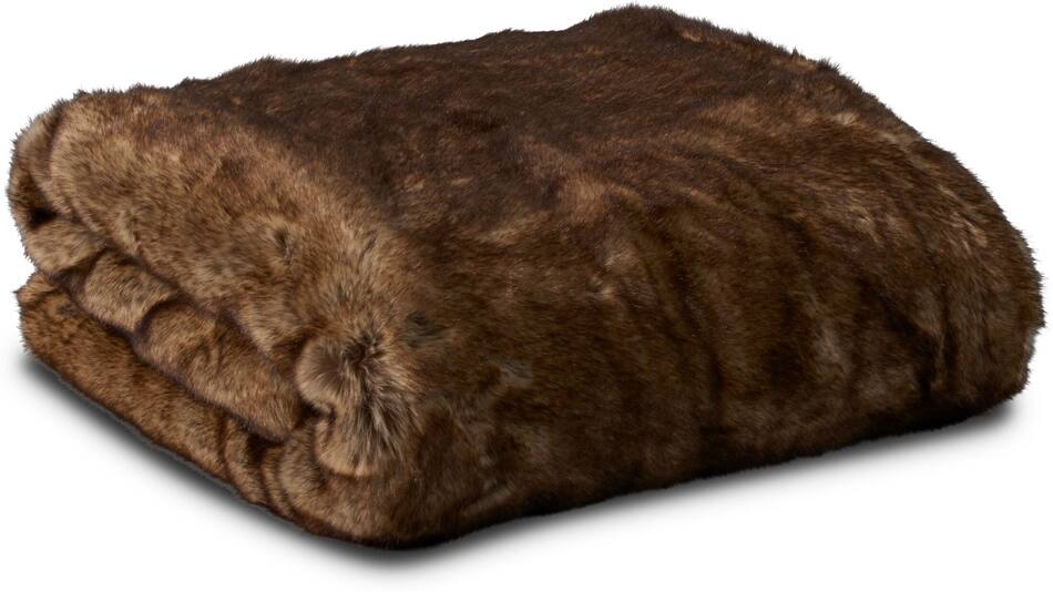 Faux Fur Throw American Signature Furniture