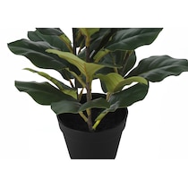 faux plant black faux plant with planter   