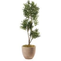 faux plant dark brown faux plant   