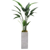 faux plant white faux plant   