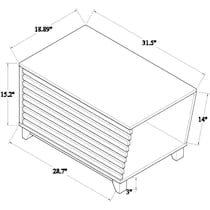 felix dark brown pet furniture   