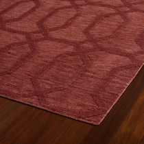 fender red area rug  x    