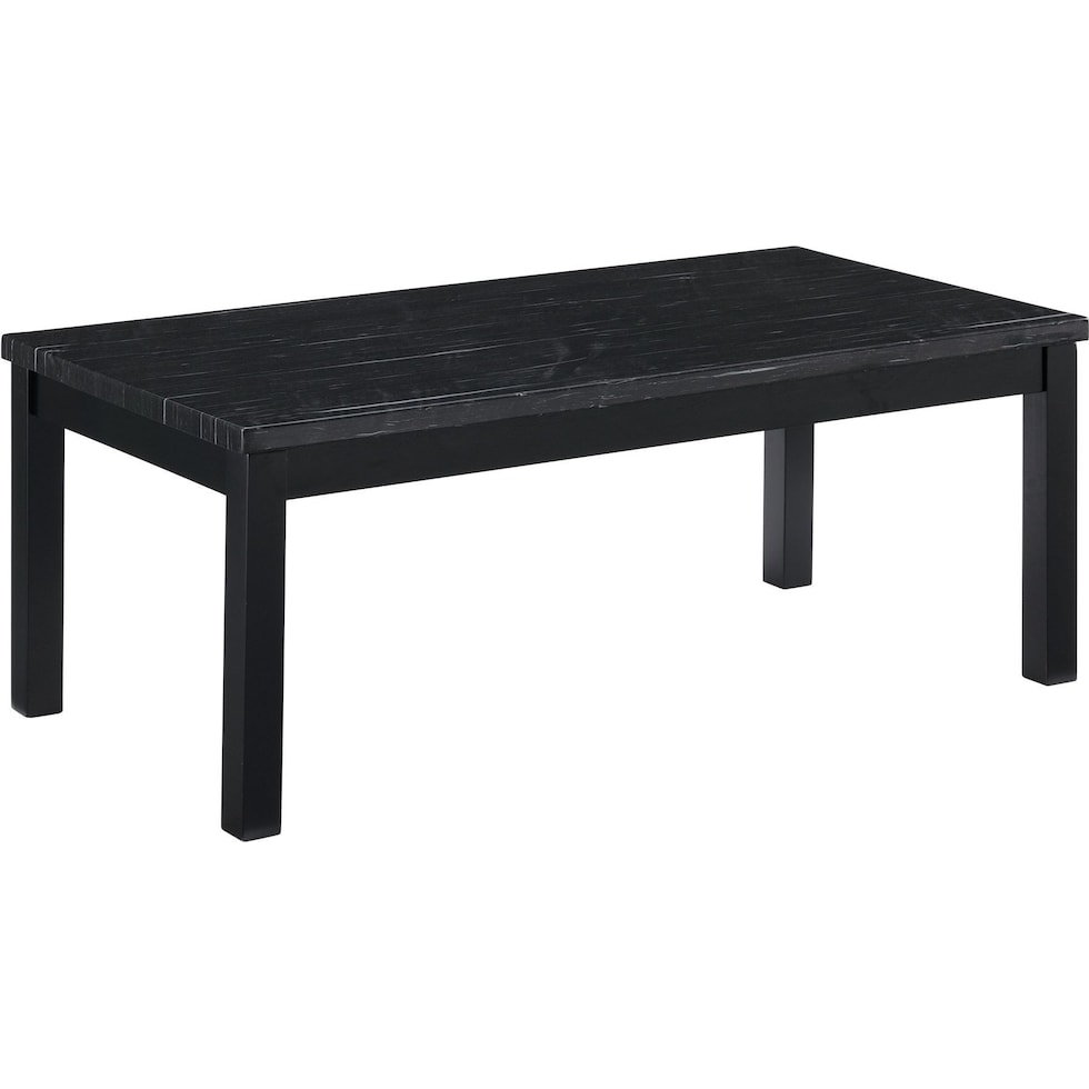 fennel black  pc occasional tables   