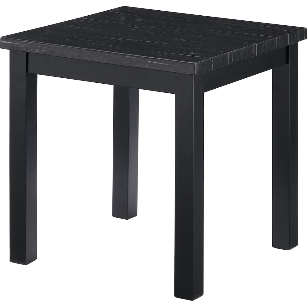 fennel black  pc occasional tables   