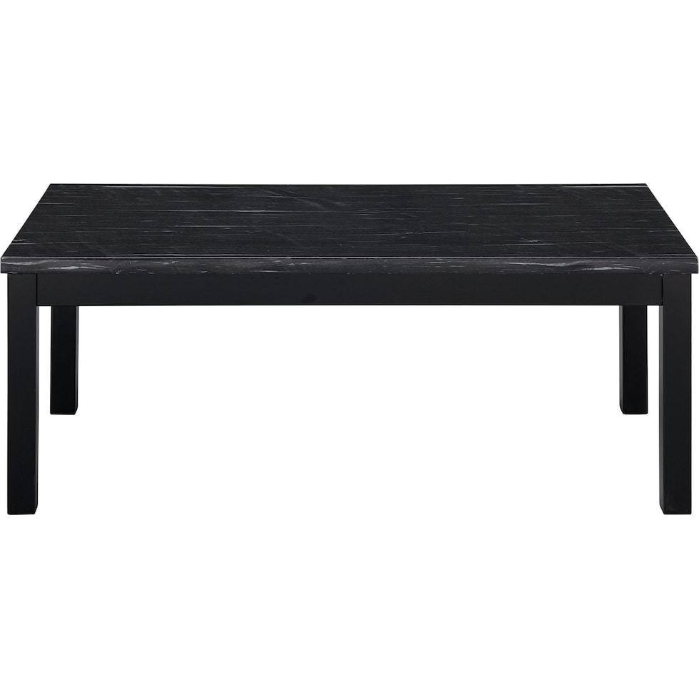 fennel black  pc occasional tables   