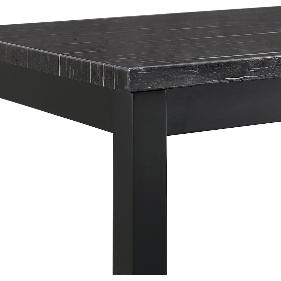 fennel black  pc occasional tables   