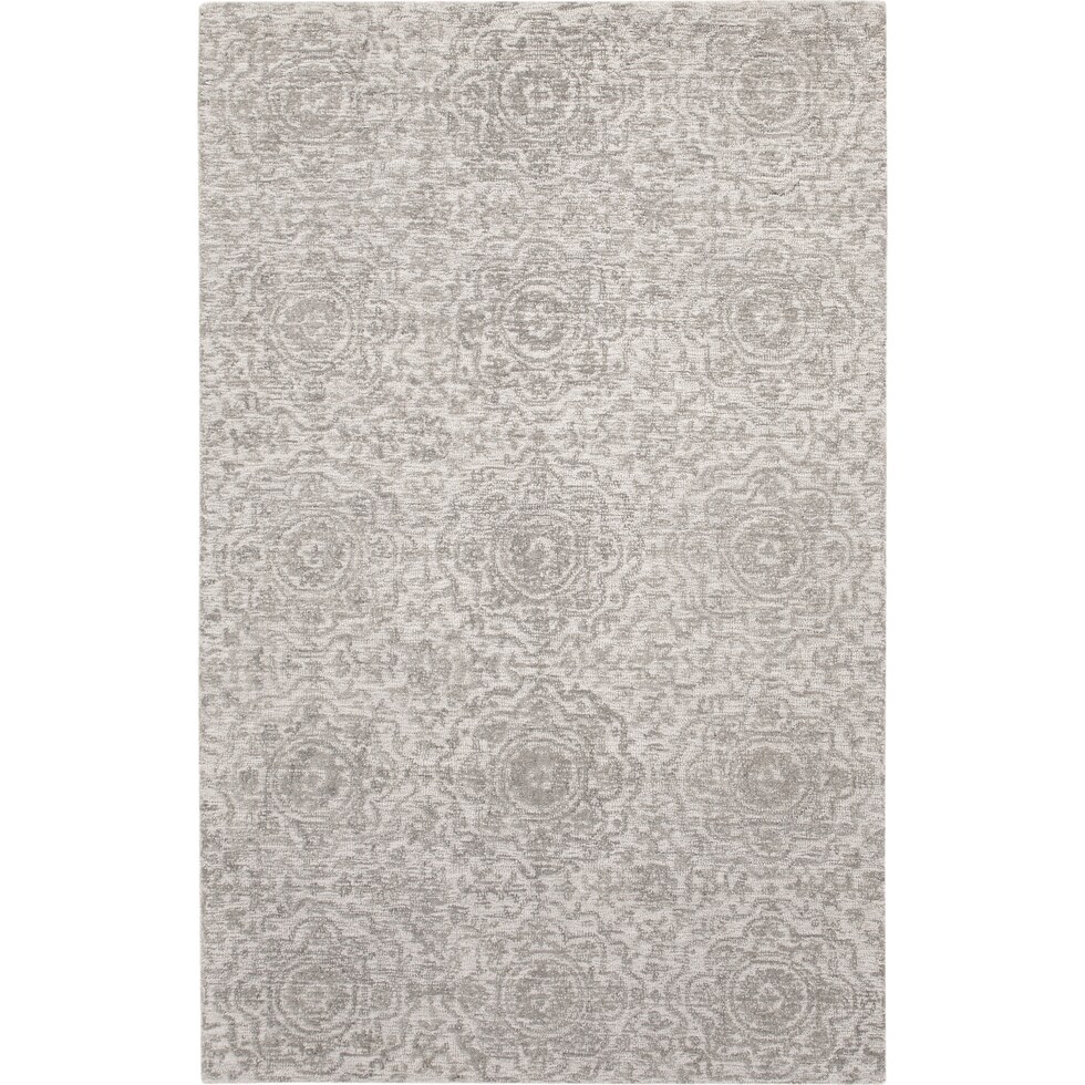 ferran silver area rug  x    