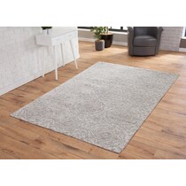 ferran silver area rug  x    