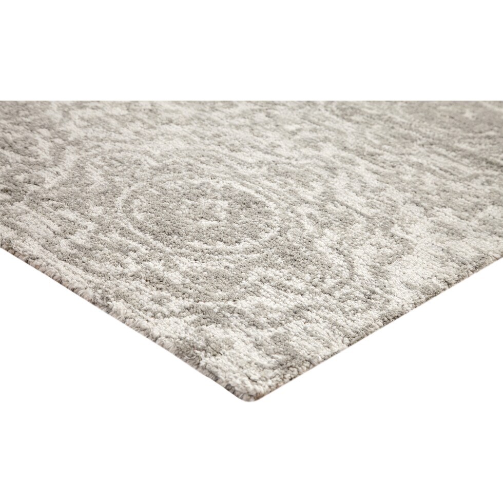 ferran silver area rug  x    
