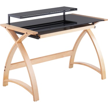 Fina Desk - Natural/Black