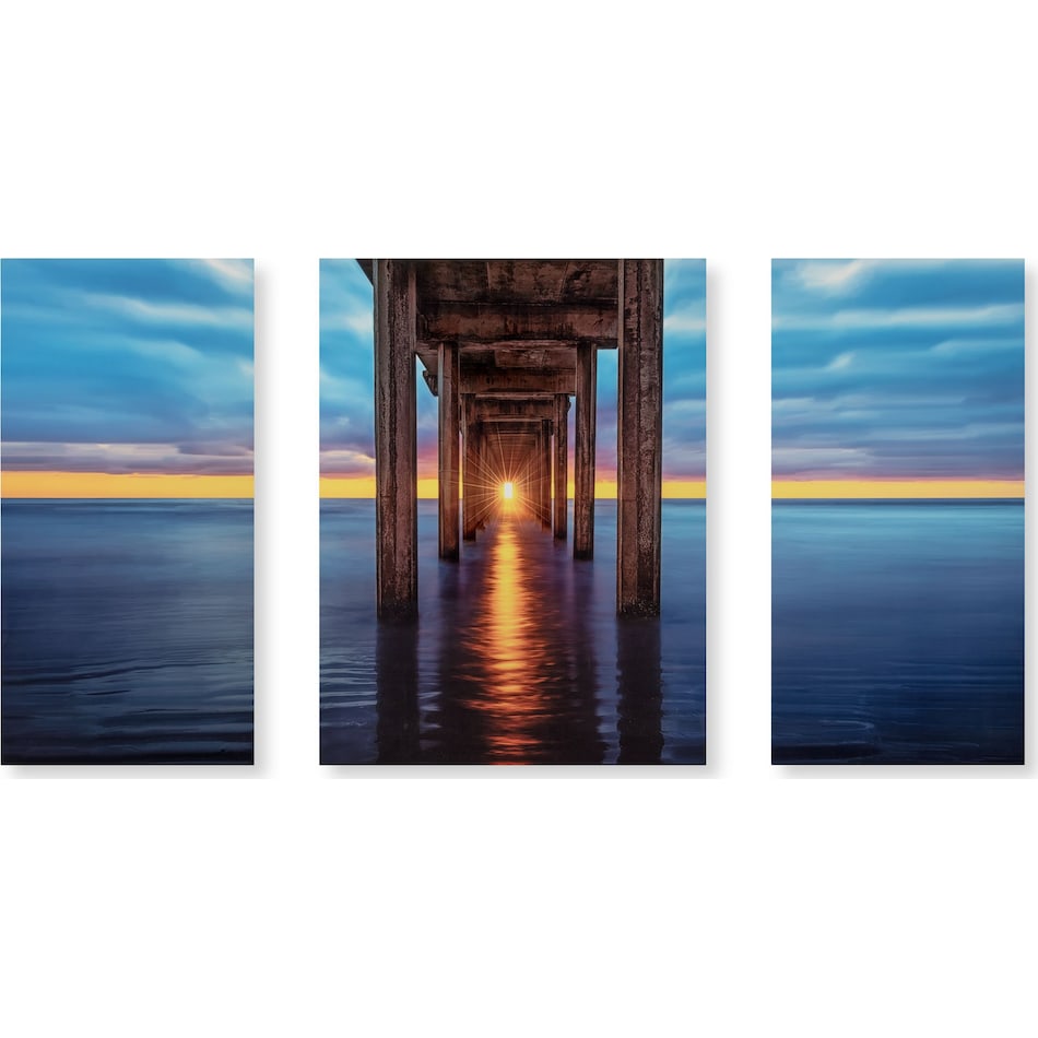 finale blue wall art   