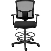 finbury black office chair   