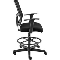 finbury black office chair   