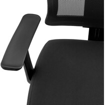 finbury black office chair   