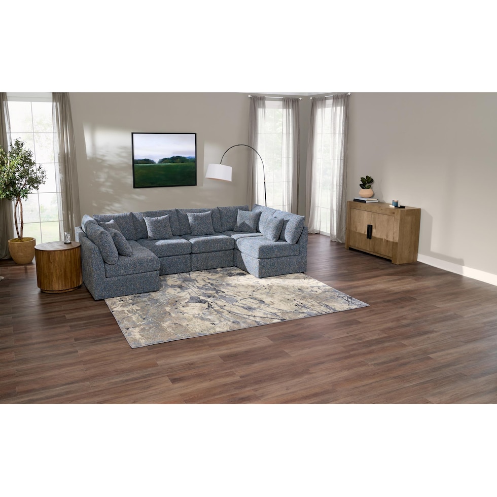 finley dark brown end table   