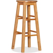 finnigan light brown bar stool   
