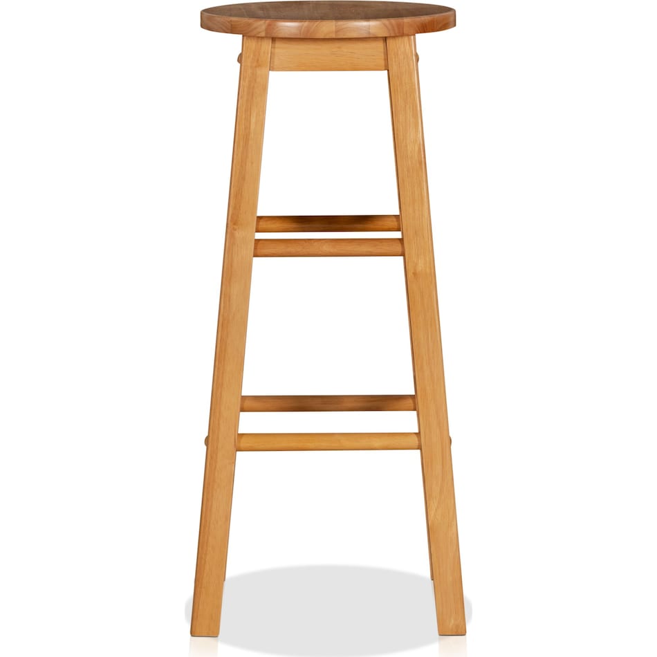 finnigan light brown bar stool   