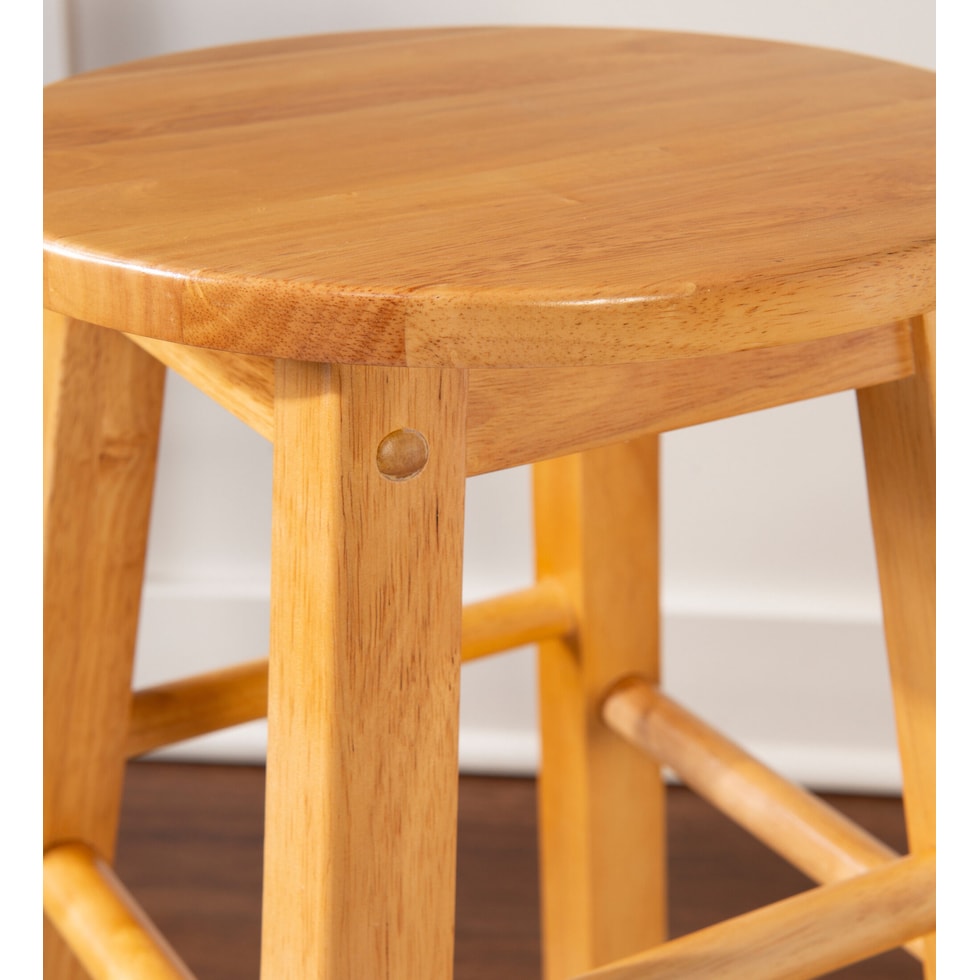 finnigan light brown counter height stool   