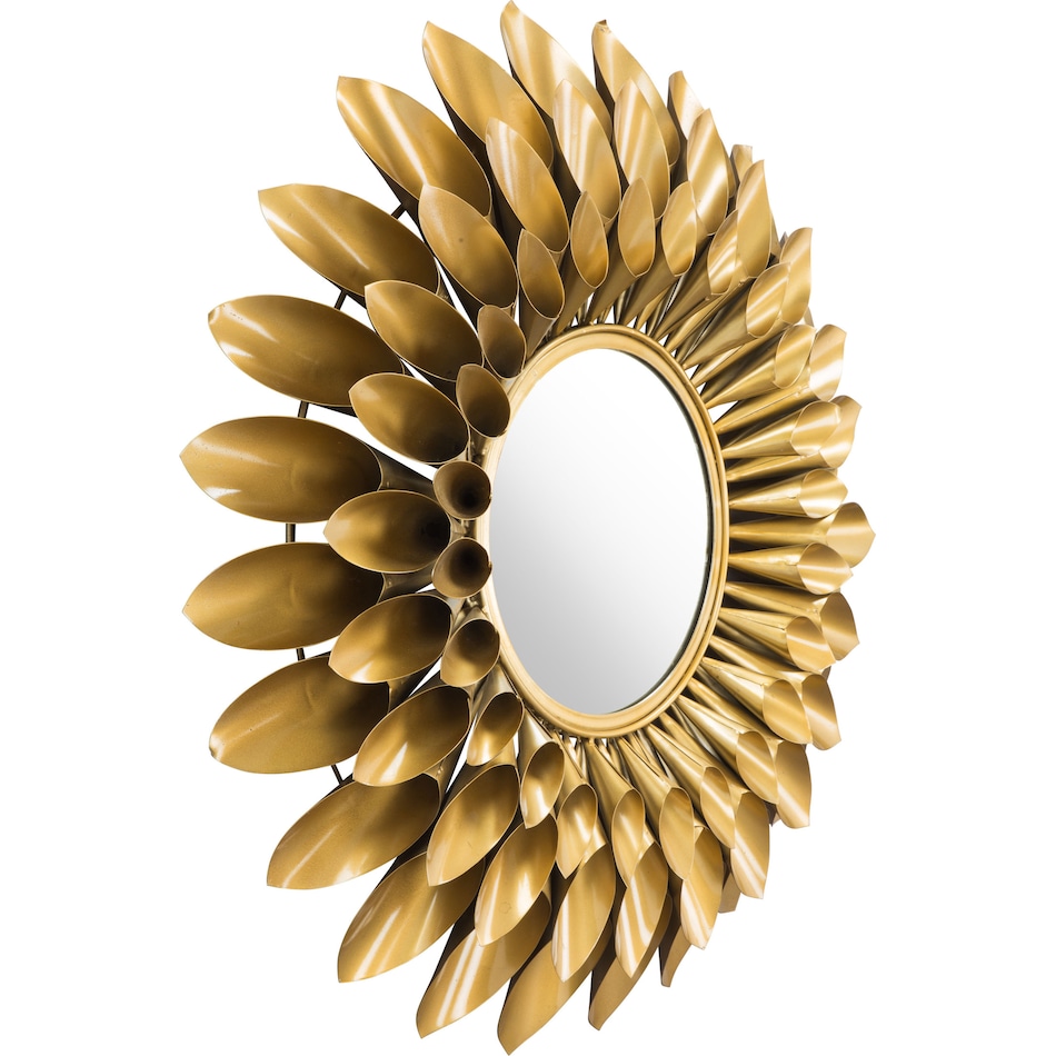 fiore gold mirror   