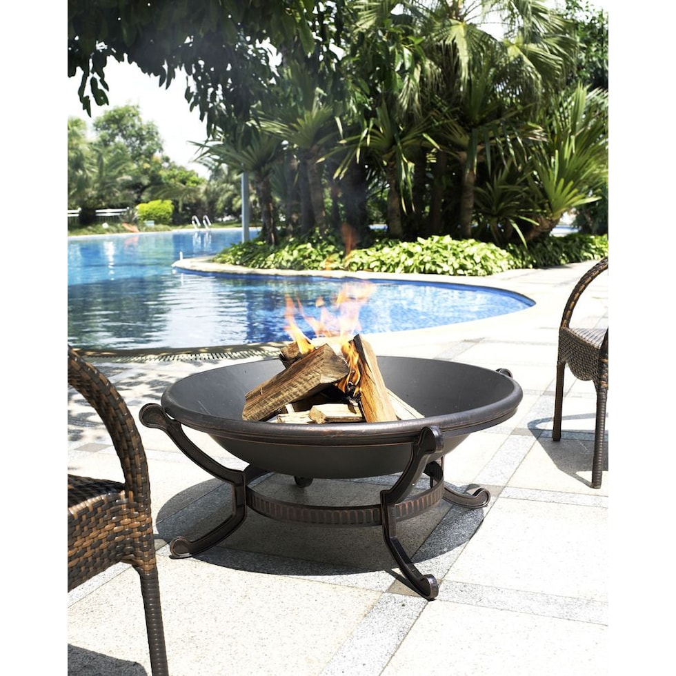 fire pit black fire pit   