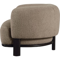 fitzroy light brown accent chair   