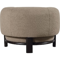 fitzroy light brown accent chair   