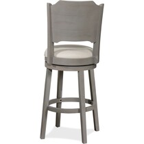 florence gray bar stool   