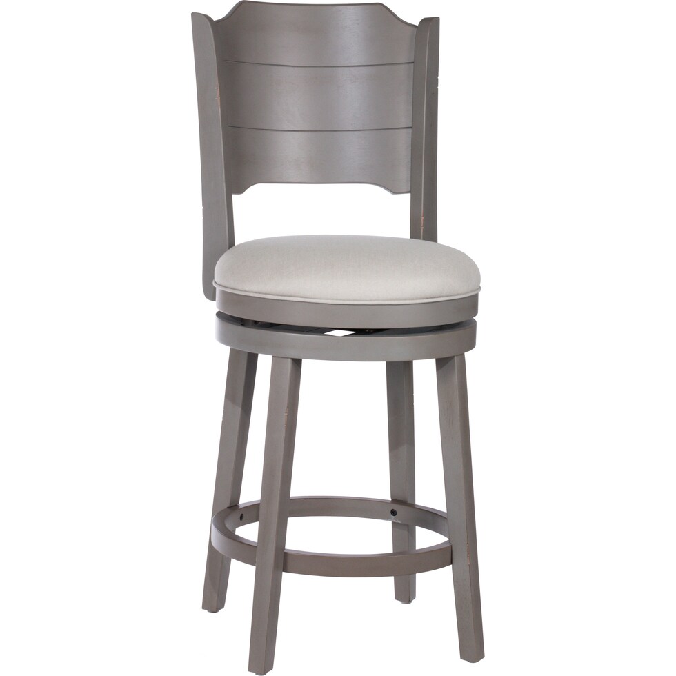 florence gray counter height stool   