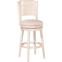 florence white counter height stool   