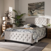 florianne beige black king bed   