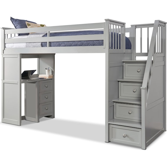 Flynn Trundle Bunk Bed American Signature Furniture