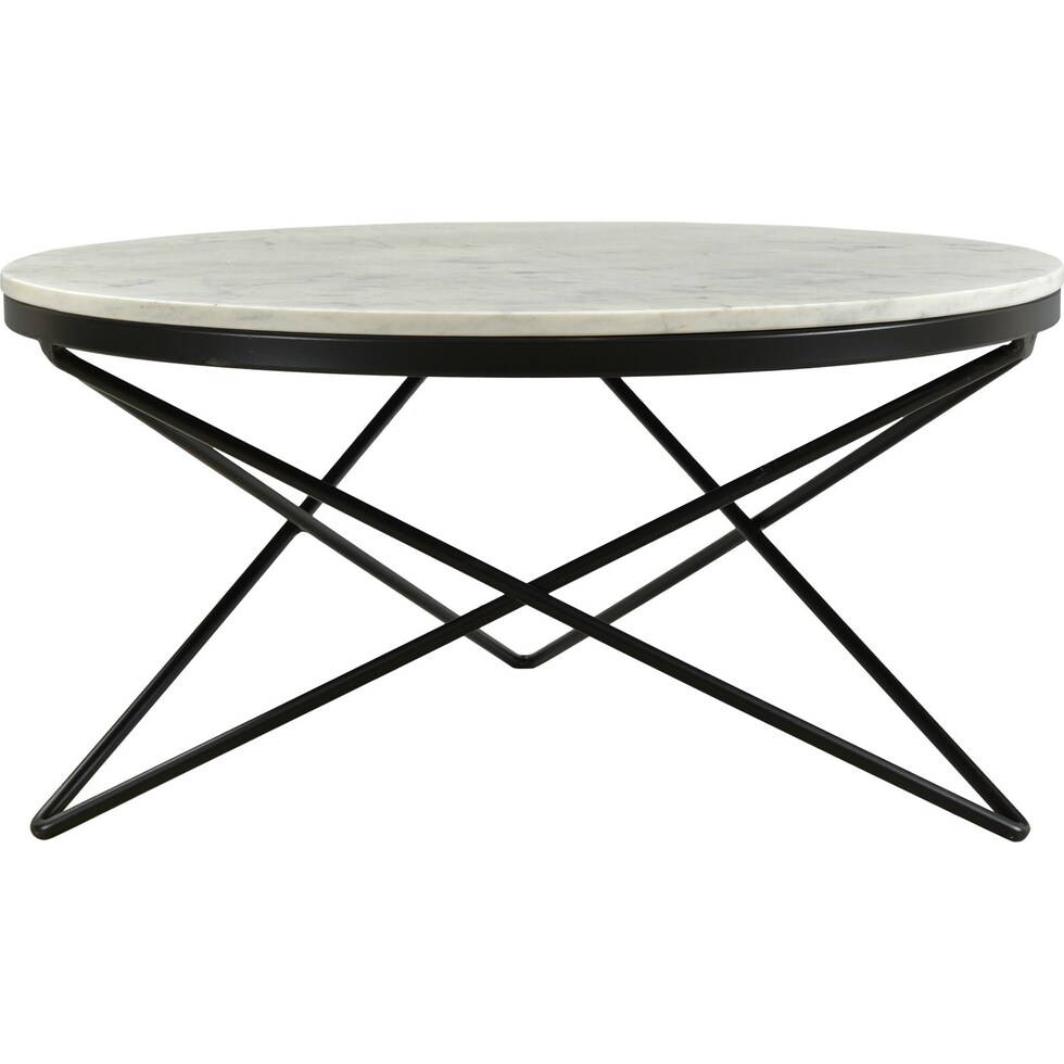 folke black coffee table   