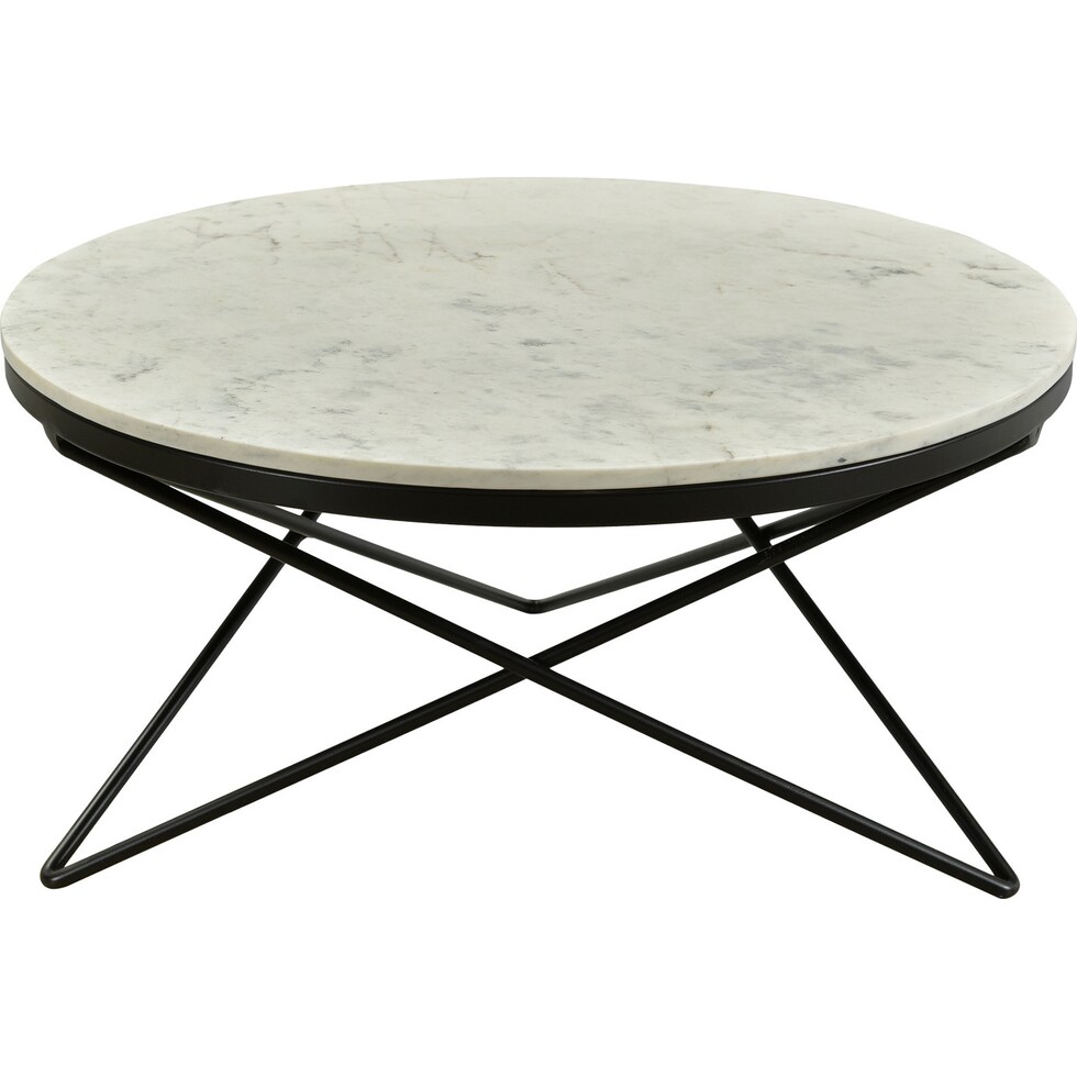 folke black coffee table   