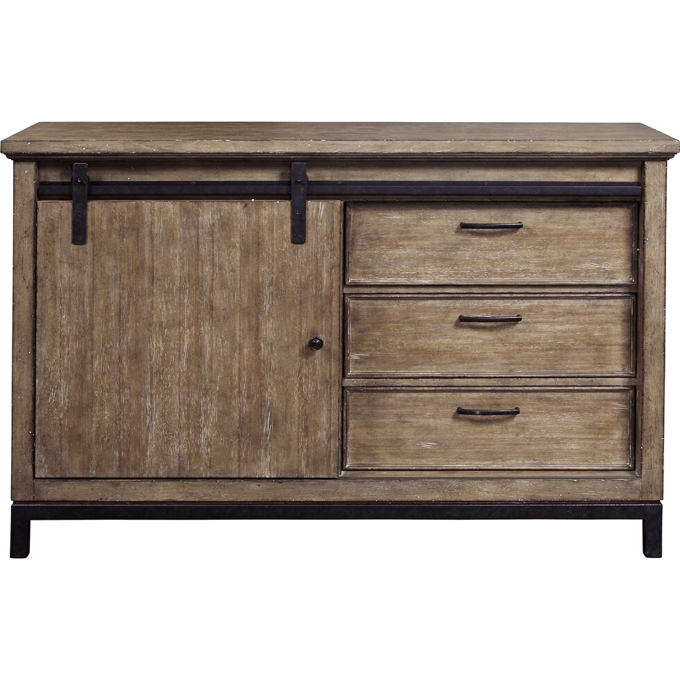fonda dark brown console table   