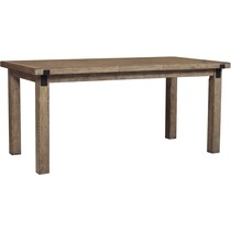 fonda dark brown counter height table   
