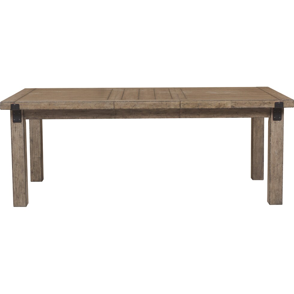 fonda dark brown dining table   