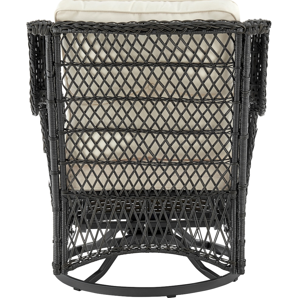 fontana gray cream outdoor chair set   