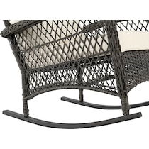 fontana gray cream outdoor chair   