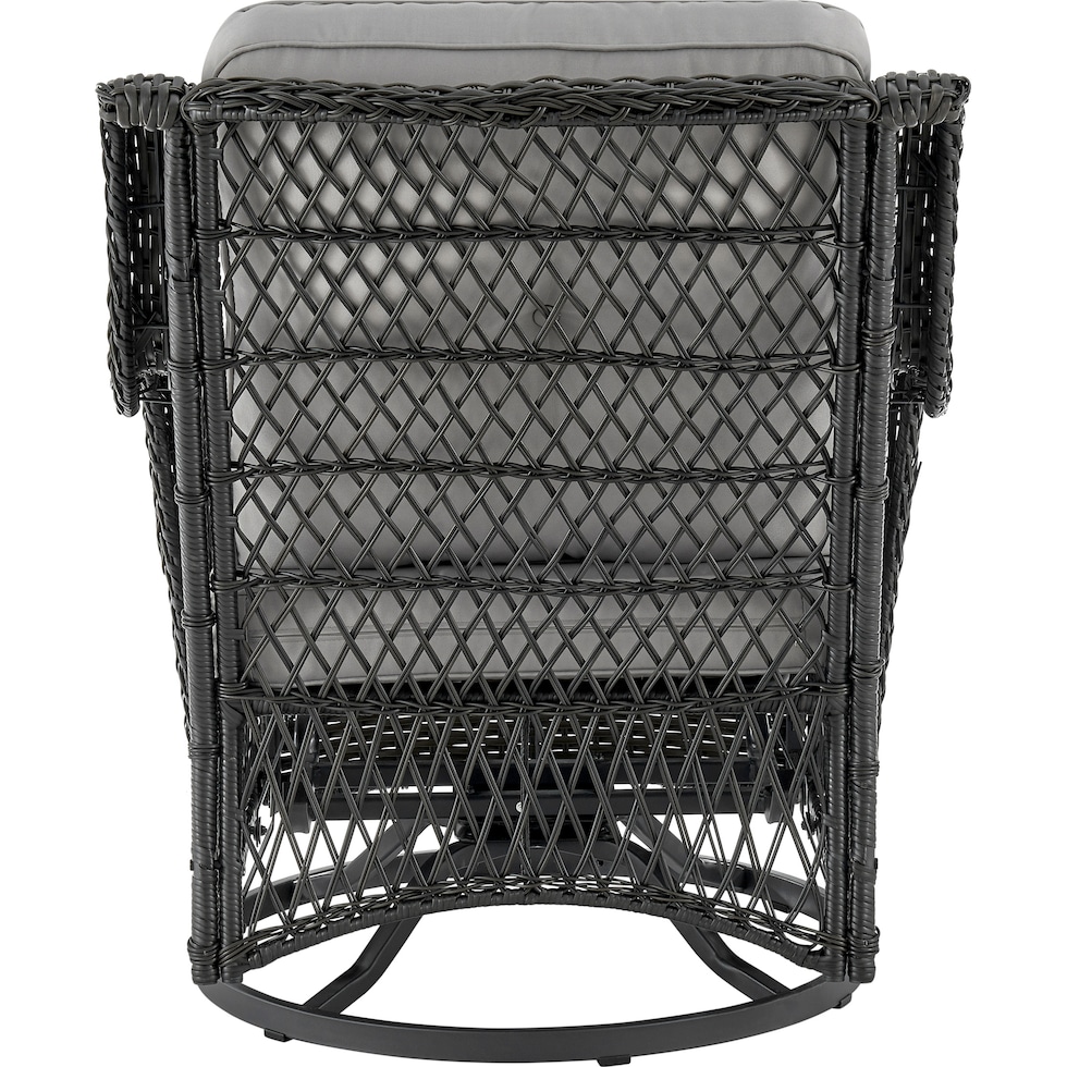 fontana gray outdoor chair set   