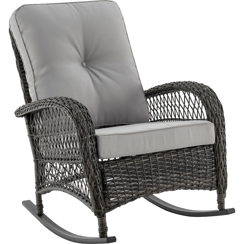fontana gray outdoor chair   