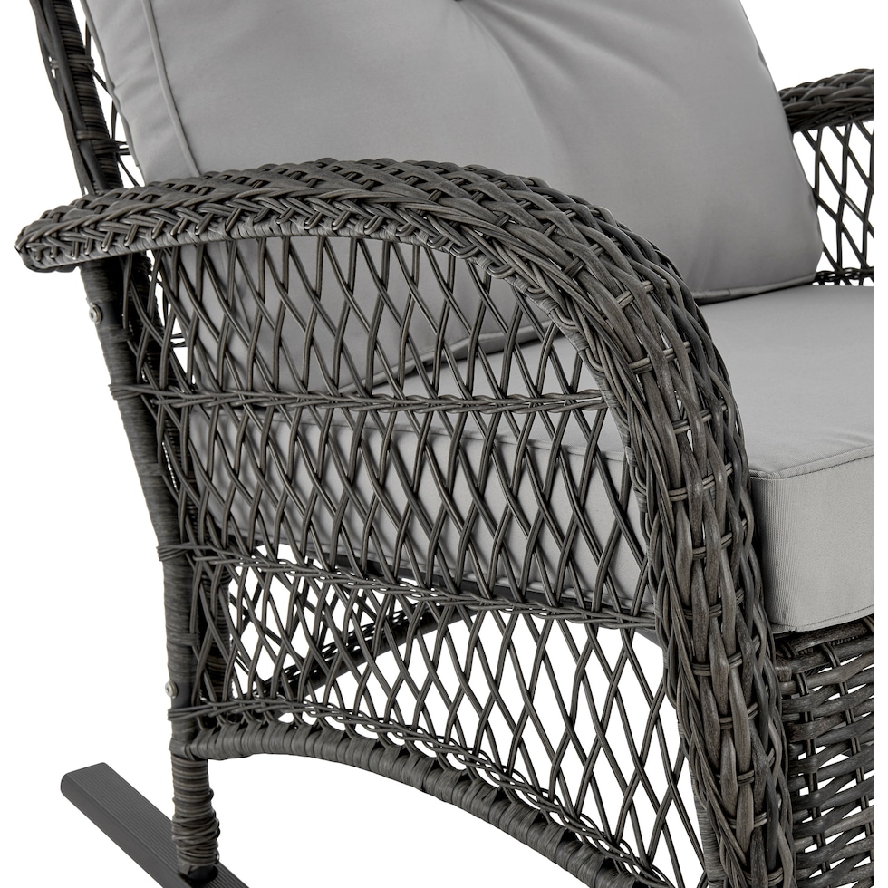 fontana gray outdoor chair   