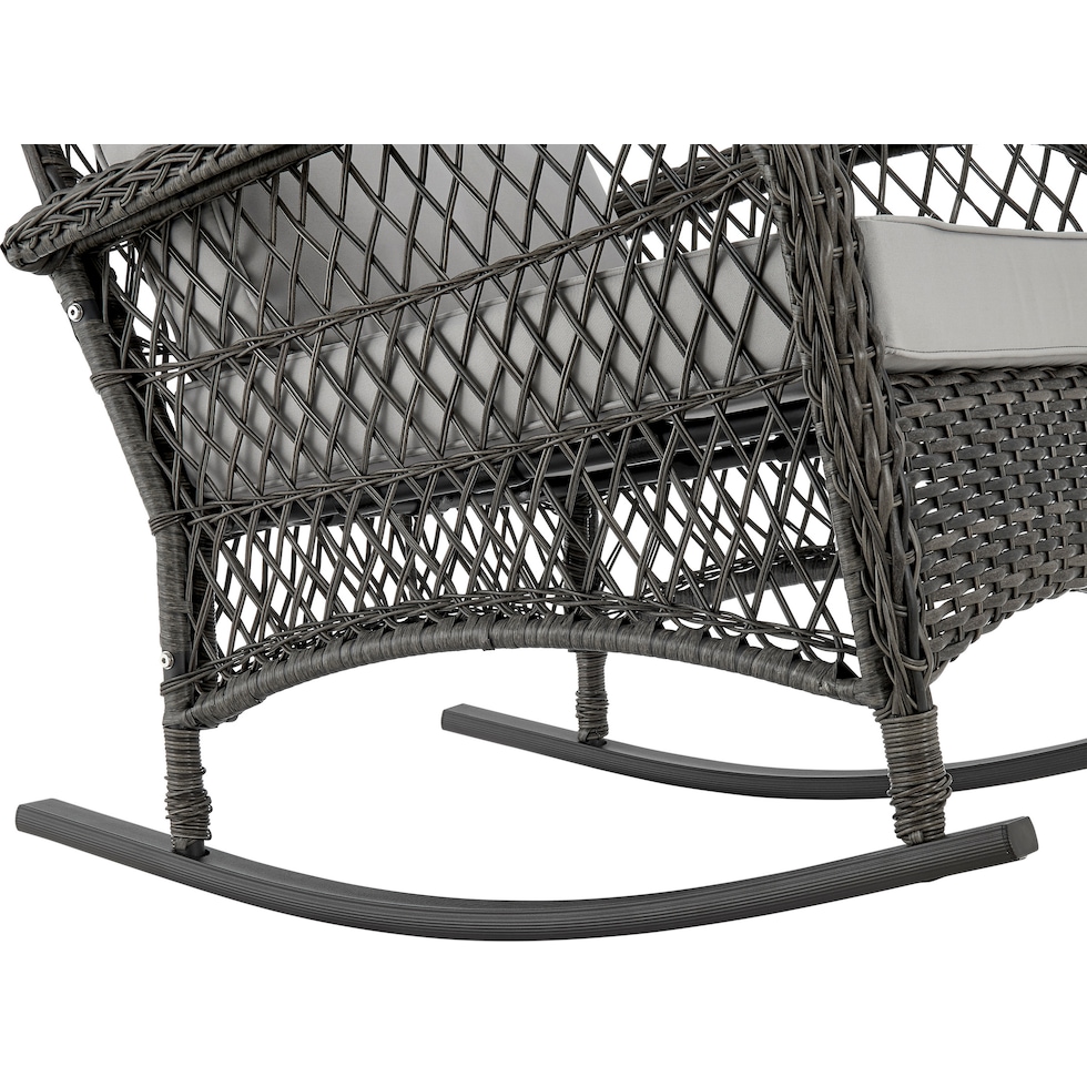 fontana gray outdoor chair   