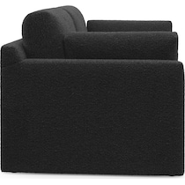 forbes black loveseat   