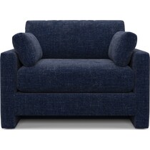 forbes blue chair and a half   