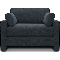 forbes blue chair and a half   